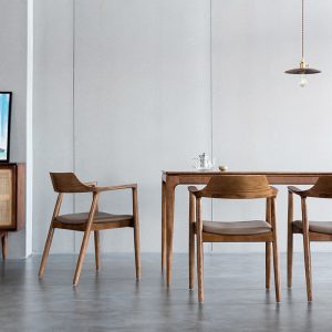 Walnut Mid Century Dining Chair